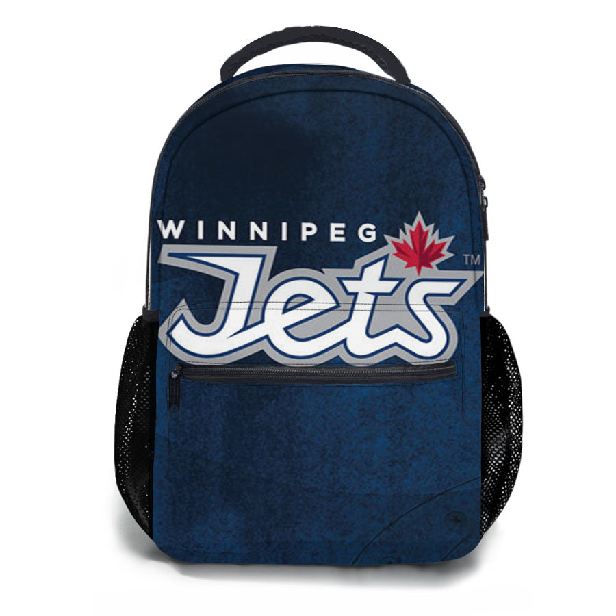 Winnipeg Jets Symbol School Backpacks