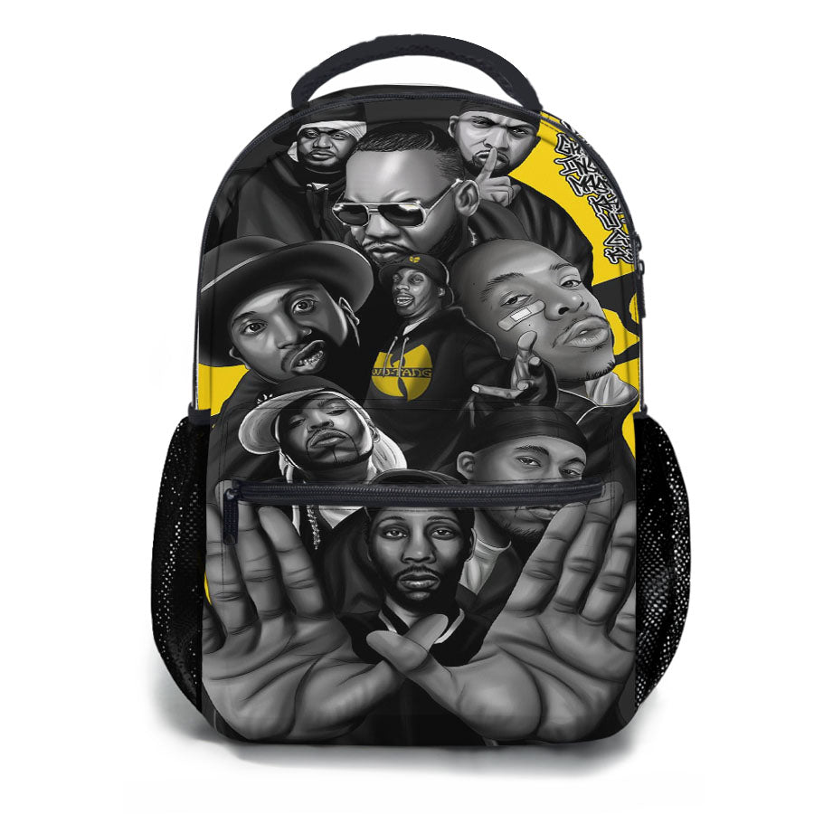 Wu Tang Clan Fanart School Backpacks