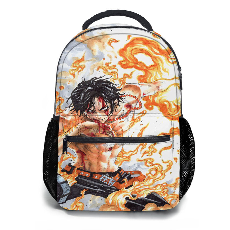 Ace Sabo Lutfy One Piece School Backpacks