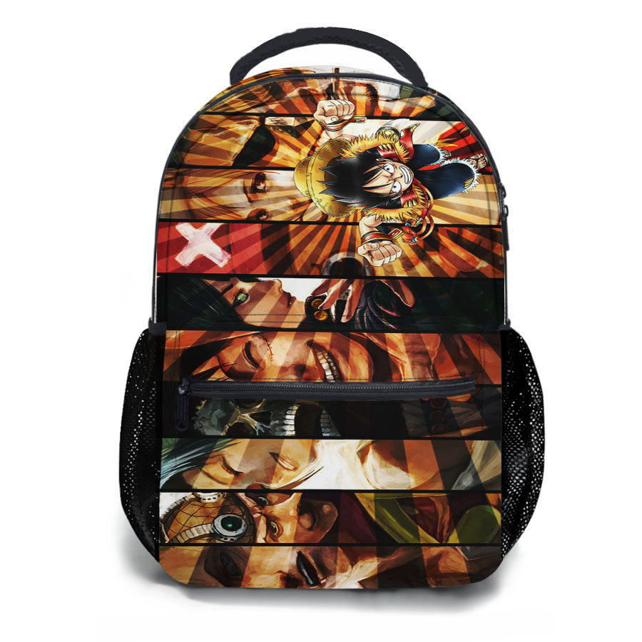 All Character One Piece School Backpacks