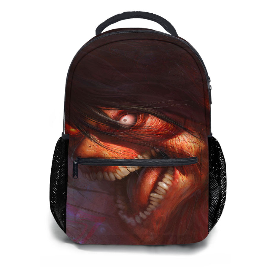 Attack On Titan Eren Jeager School Backpacks