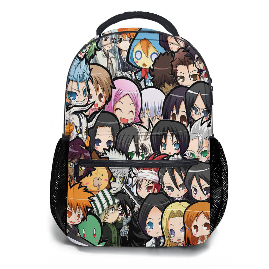 Bleach Collage School Backpacks