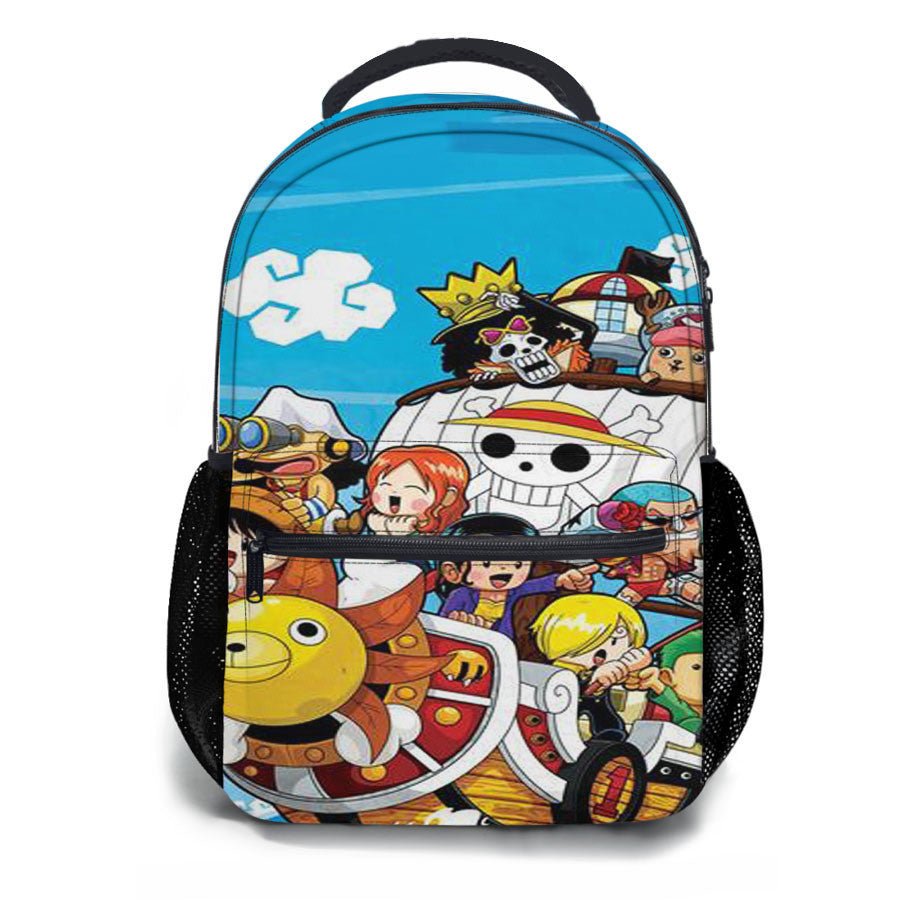Chibi One Piece School Backpacks