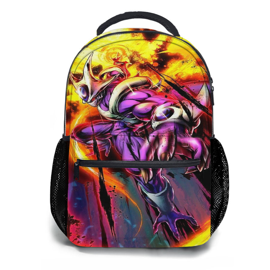 Cooler Brother Of Frieza Destroyer Of Worlds Dragon Ball Movie School Backpacks