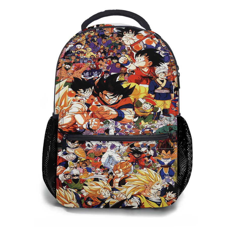 Dragon Ball All Character School Backpacks