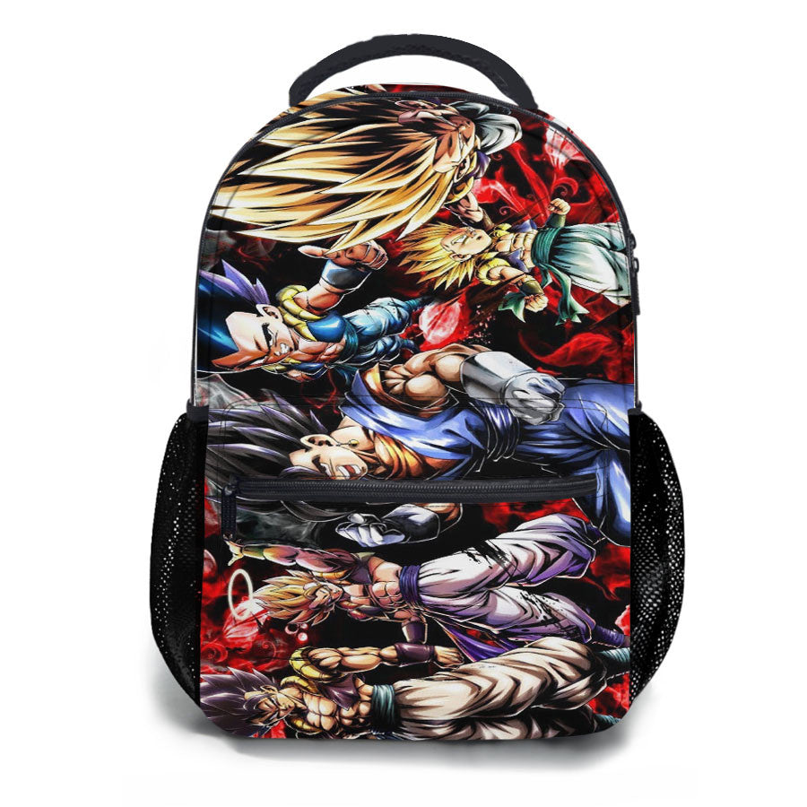 Dragon Ball Fusion Team School Backpacks