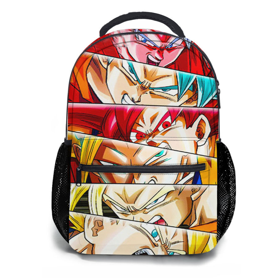 Dragon Ball Goku Saiyan Form School Backpacks