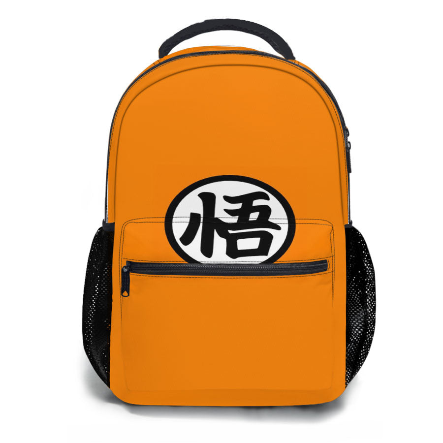 Dragon Ball Goku Symbol School Backpacks