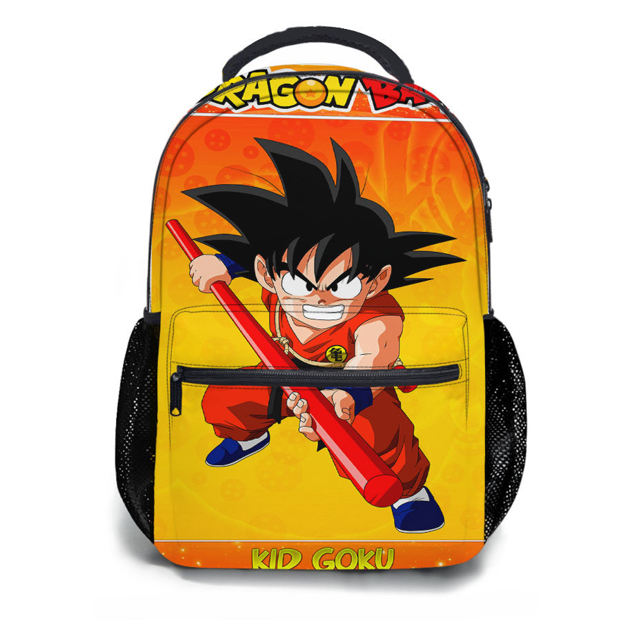 Dragon Ball Kid Goku Rage School Backpacks