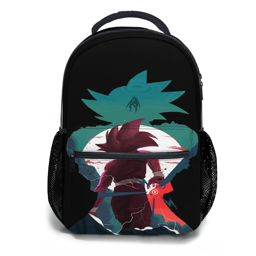 Dragon Ball Silhouette Colour School Backpacks