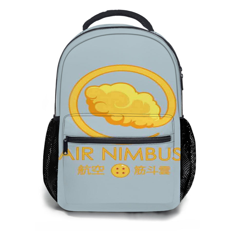 Dragon Ball Z Air Nimbus School Backpacks