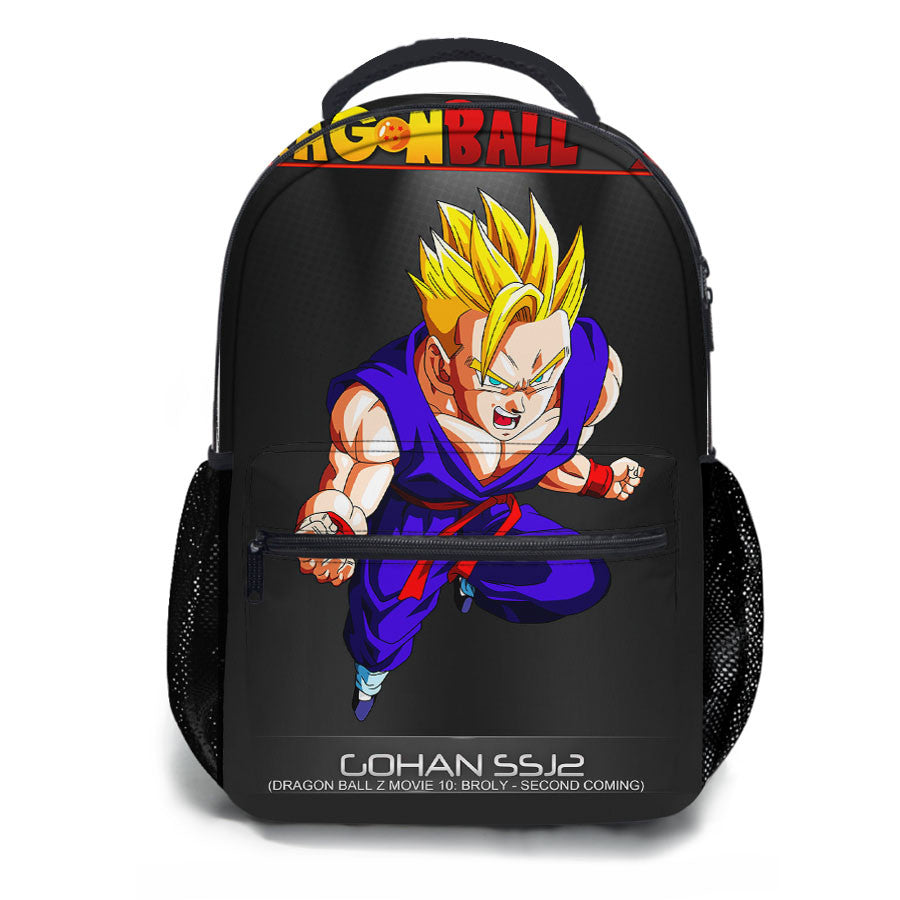 Dragon Ball Z Gohan Ssj-2 School Backpacks