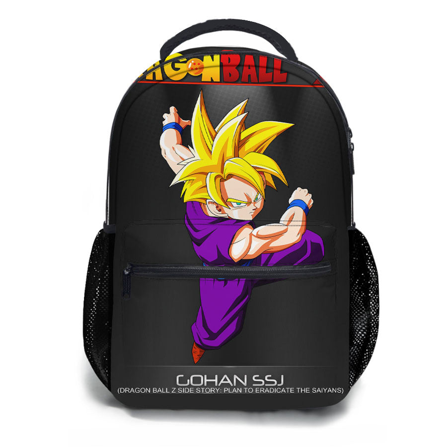 Dragon Ball Z Kid Gohan Ssj Strike School Backpacks
