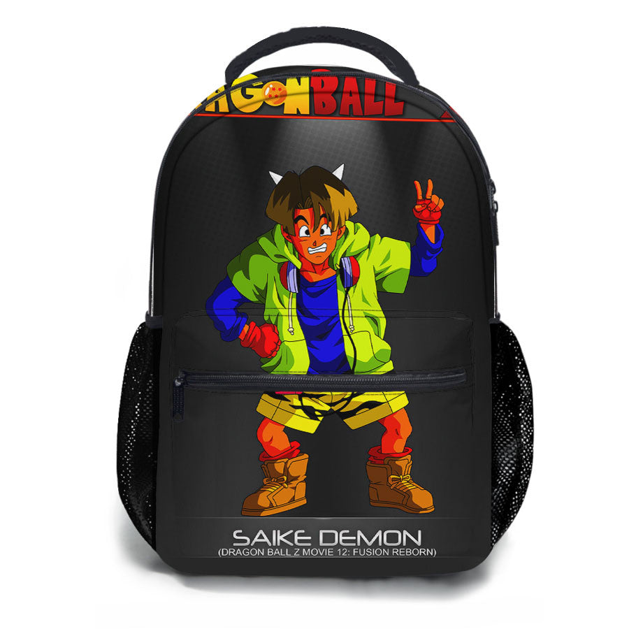 Dragon Ball Z Saike Demon School Backpacks