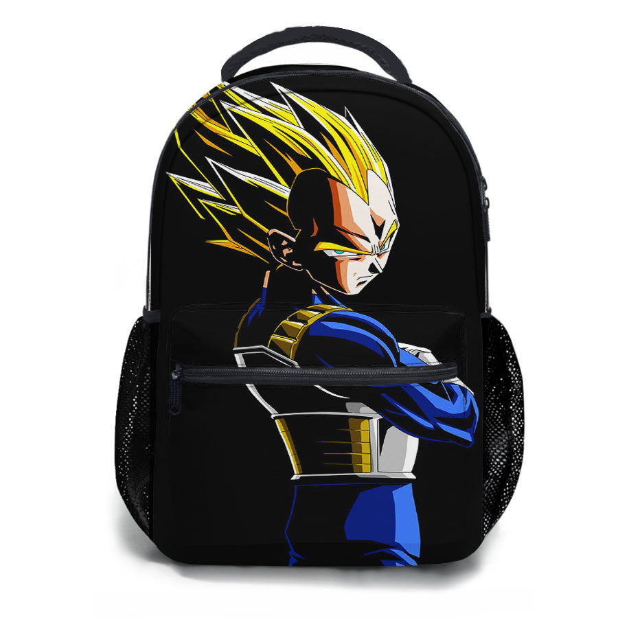 Dragon Ball Z Vegeta Dark School Backpacks