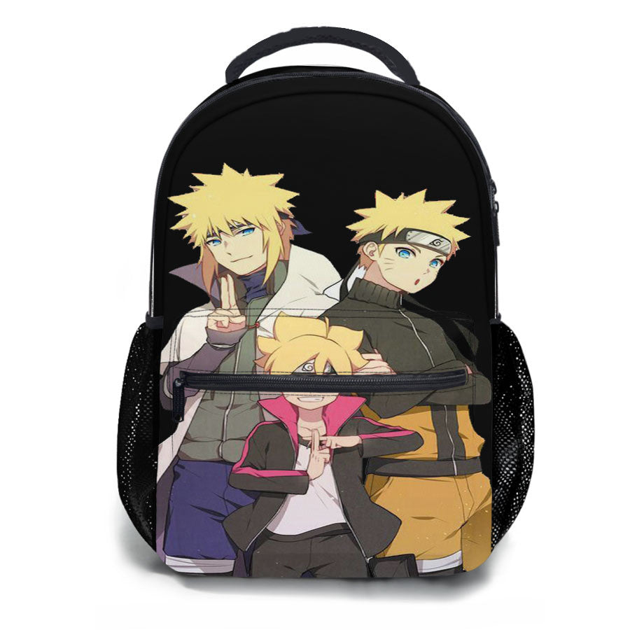Minato Naruto Boruto School Backpacks