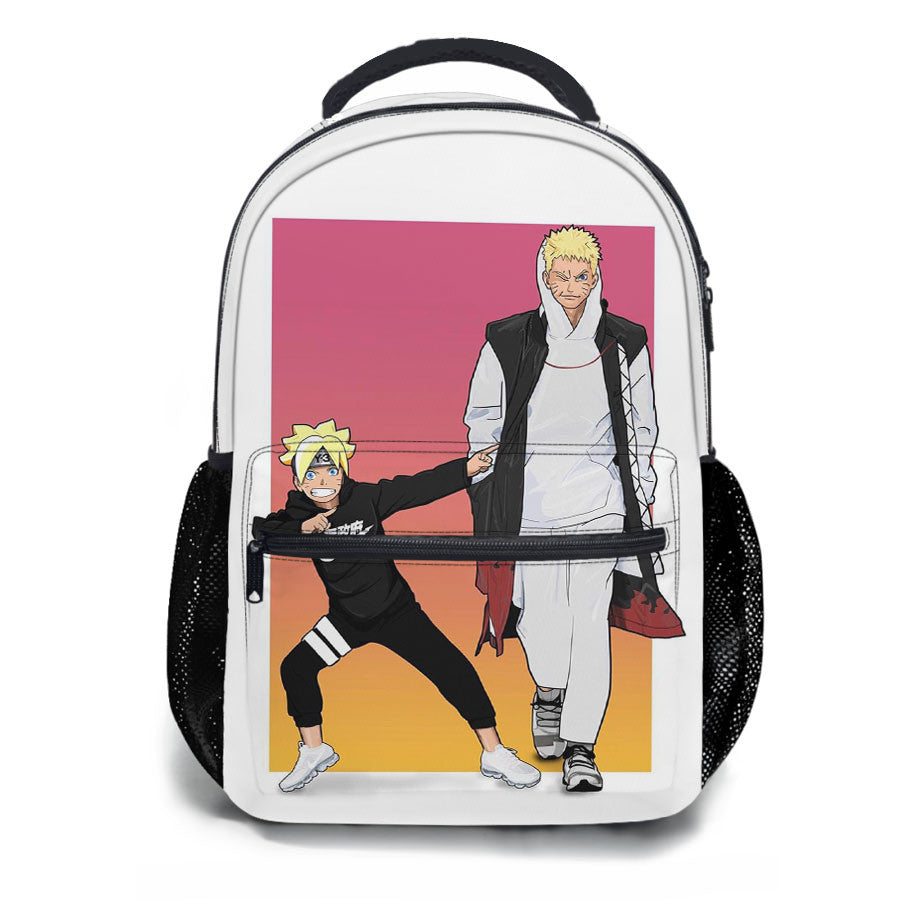 Naruto Boruto Hypebeast School Backpacks