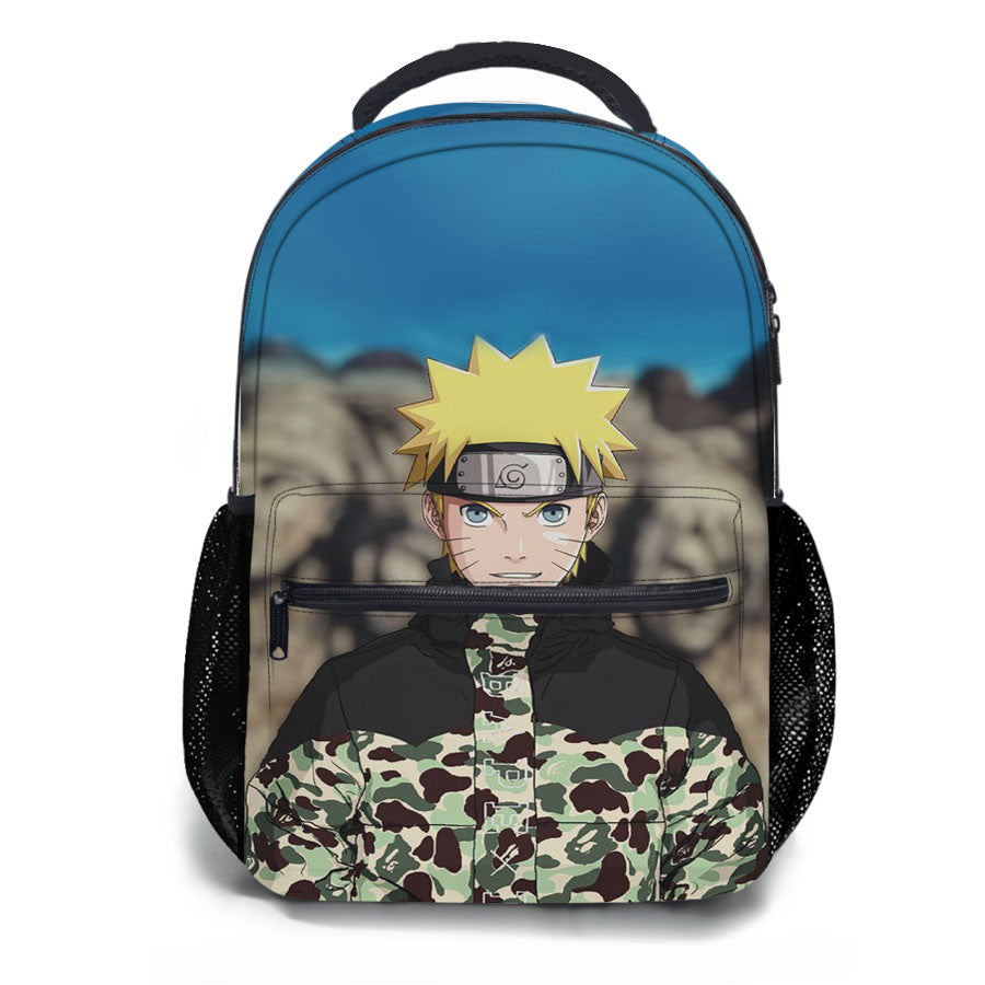 Naruto Cool Supreme Camo Bape School Backpacks