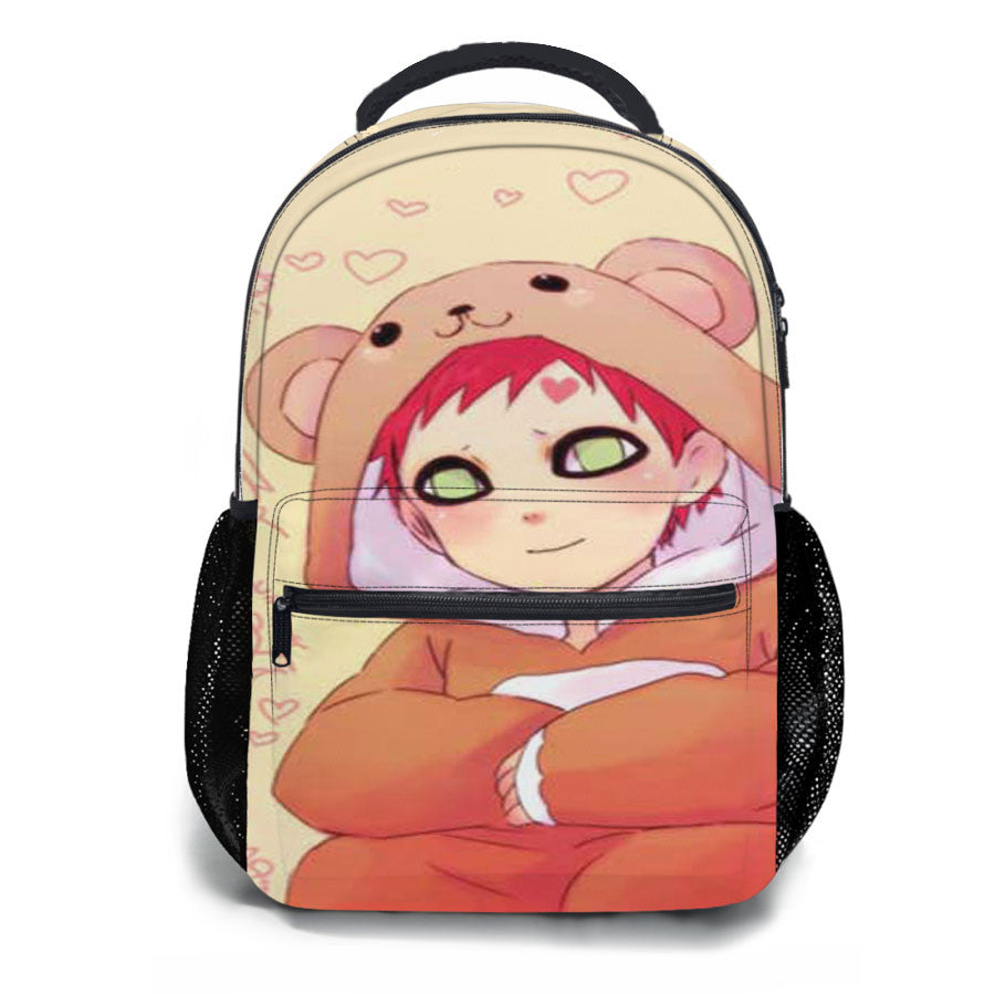 Naruto Gaara Zerochan School Backpacks