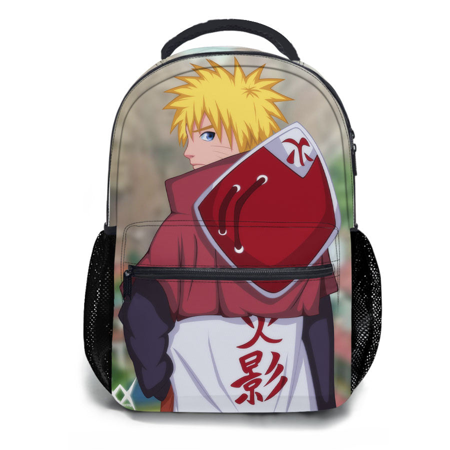 Naruto Hokage Minato School Backpacks