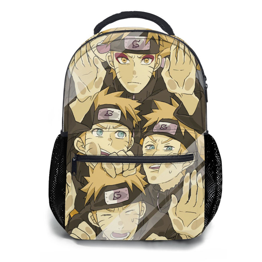 Naruto In The Mirror School Backpacks