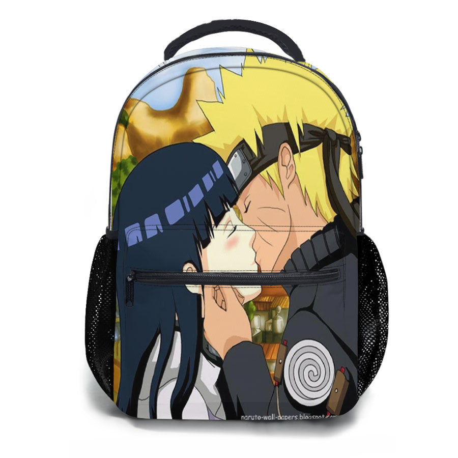 Naruto Kissing Girl School Backpacks