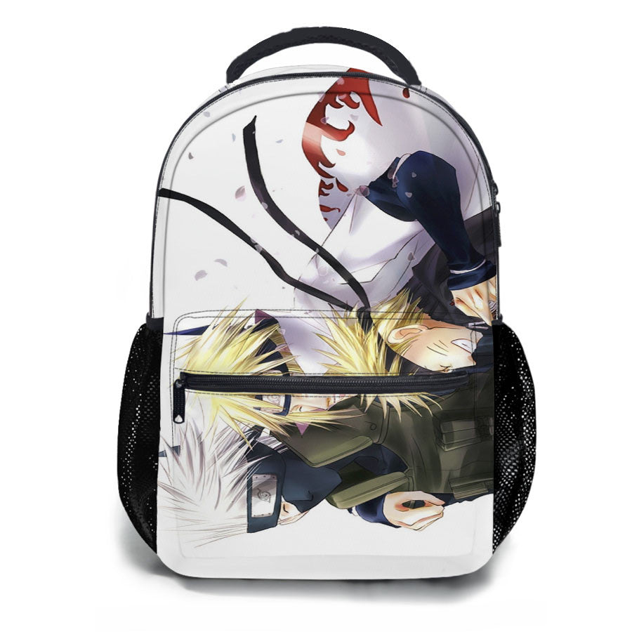 Naruto Minato And Kakashi School Backpacks