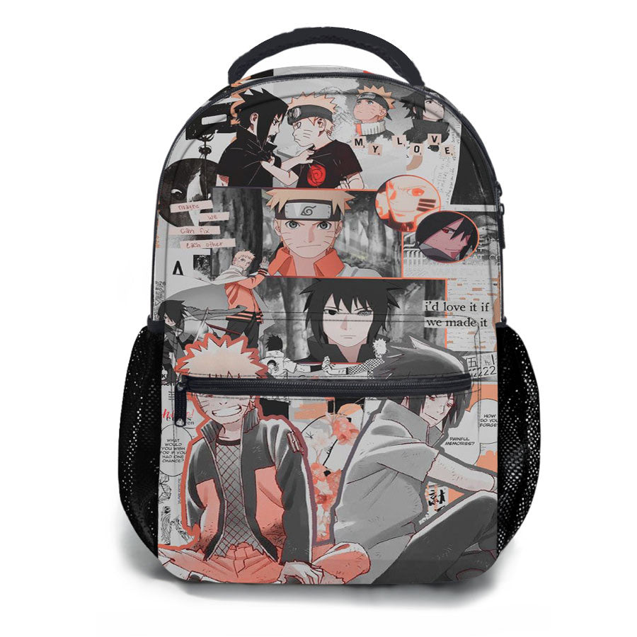 Naruto Sasuke School Backpacks