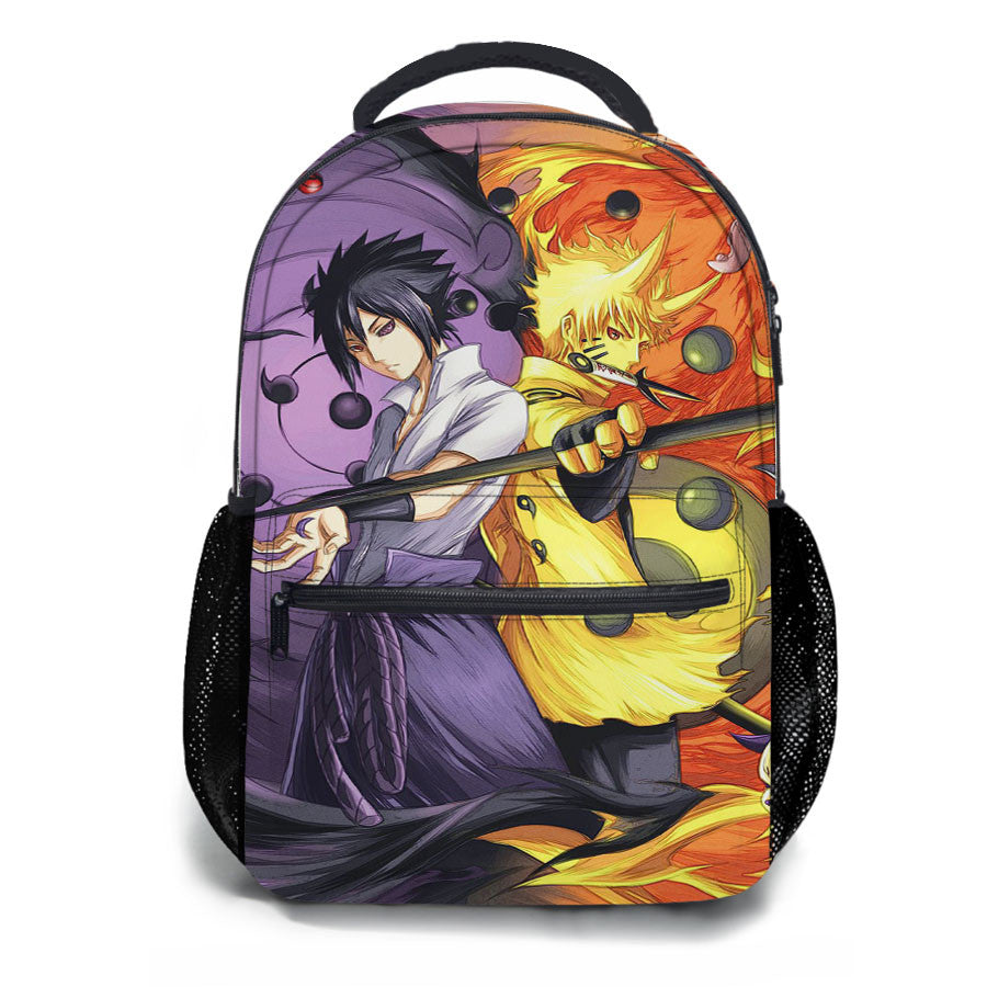 Naruto Sasuke High Beast School Backpacks