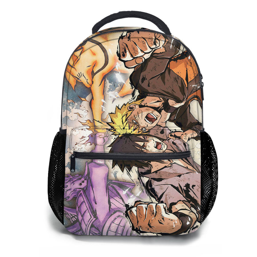 Naruto Sasuke Kurama Susanoo School Backpacks