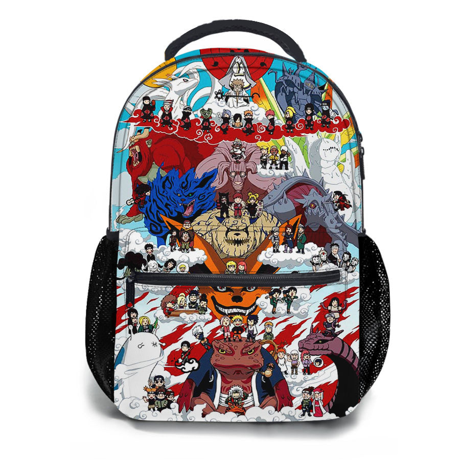 Naruto Shippuden Posters School Backpacks