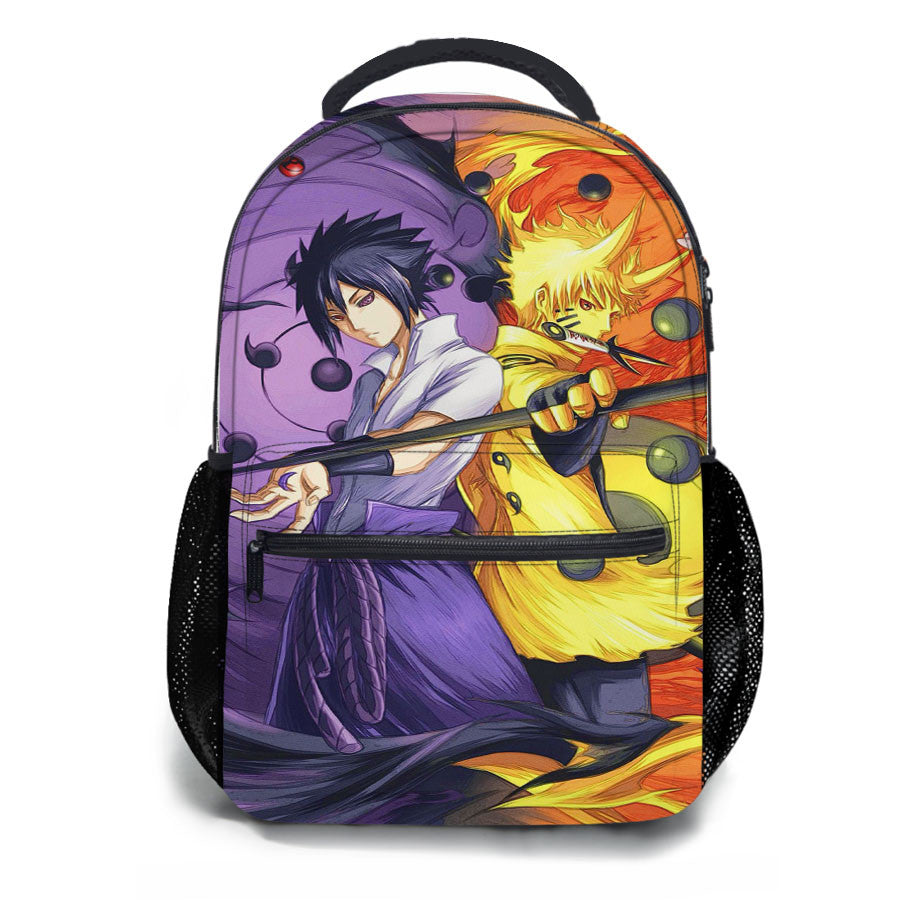 Naruto Shippuden Sasuke Sage School Backpacks