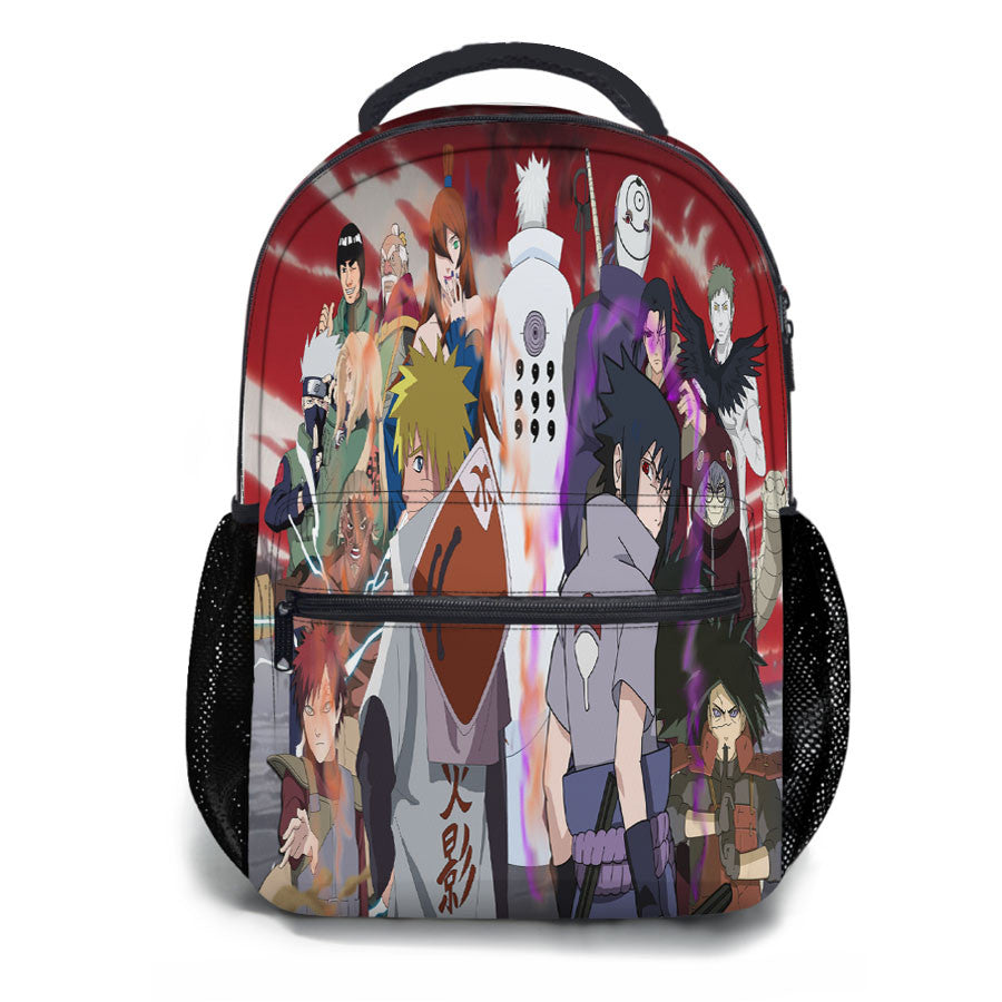 Naruto Shippuden War School Backpacks