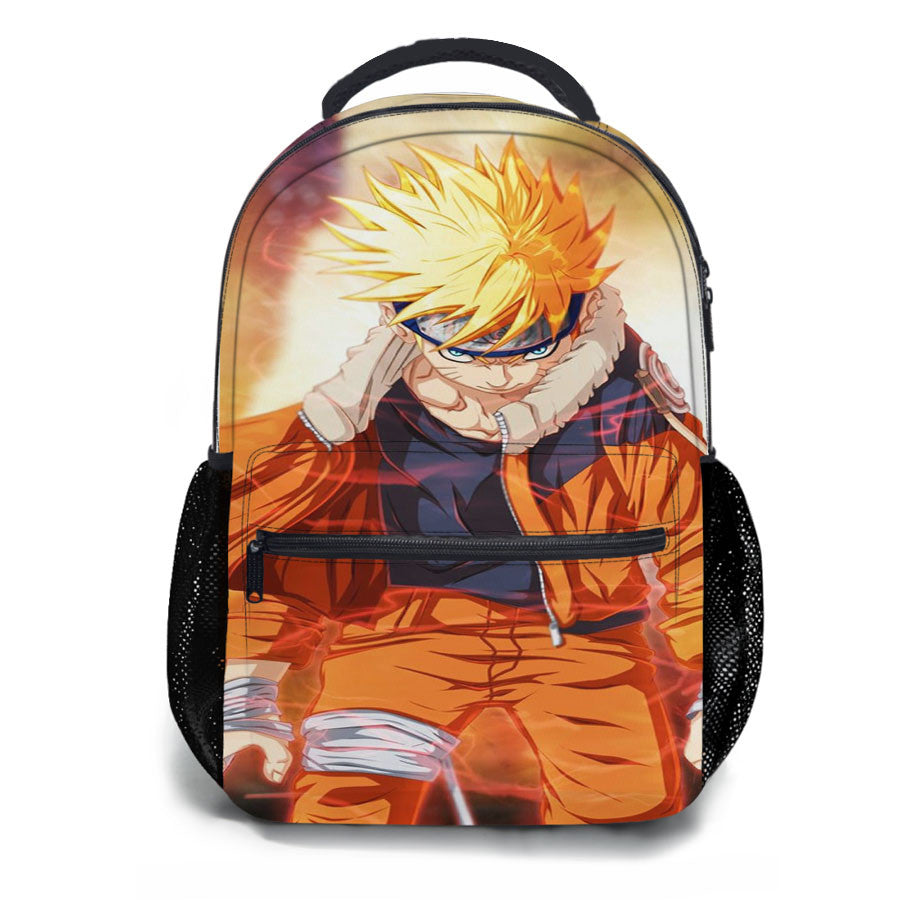 Naruto Uzumaki Get Power School Backpacks