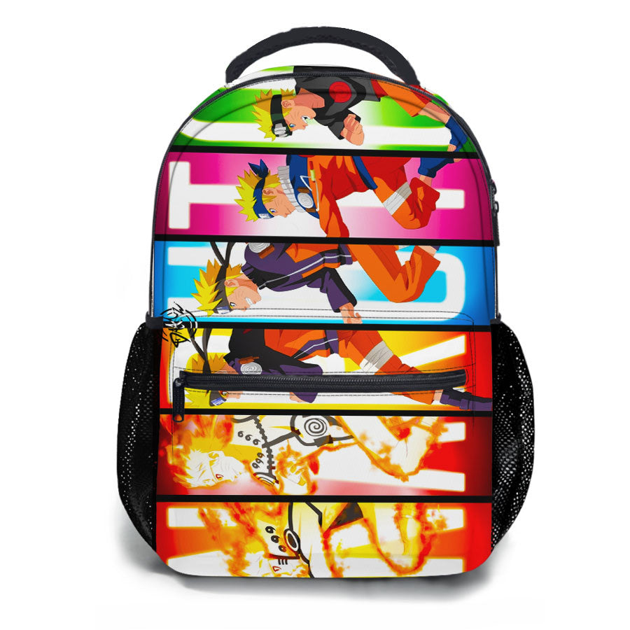 Naruto Uzumaki Growth School Backpacks