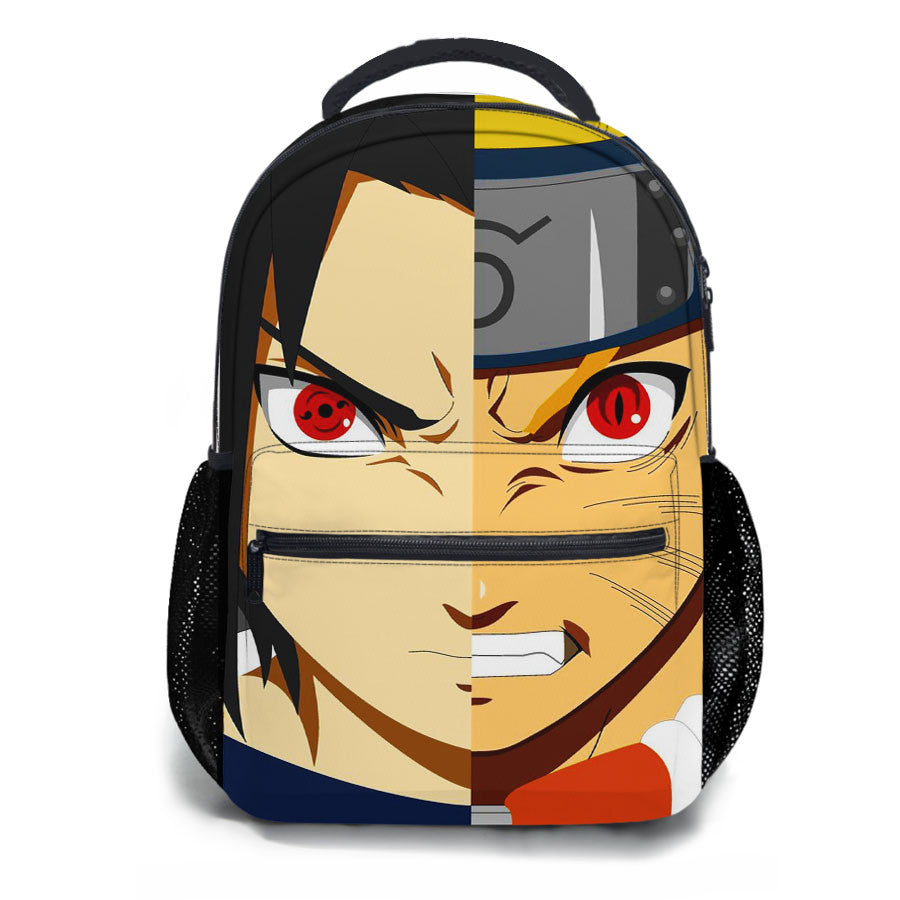 Naruto Vs Sasuke Rage School Backpacks