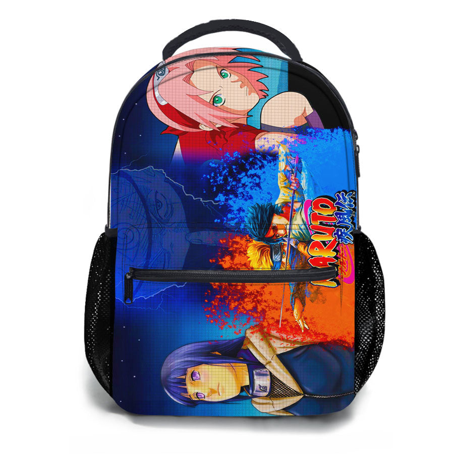 Naruto Vs Sasuke Rival School Backpacks