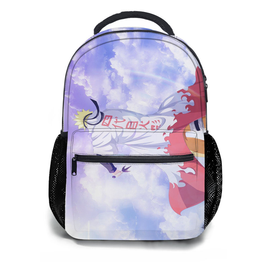 Naruto With Cloak Hokage School Backpacks