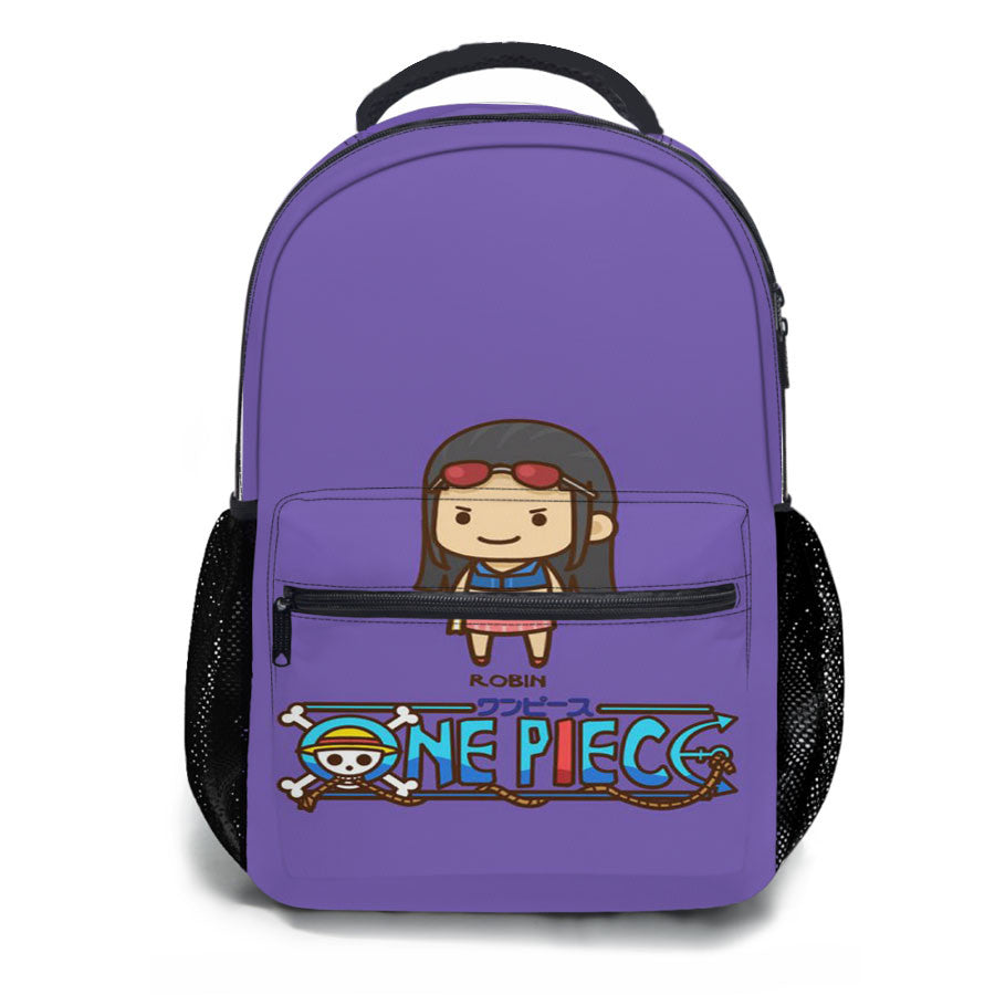 One Piece Robin School Backpacks