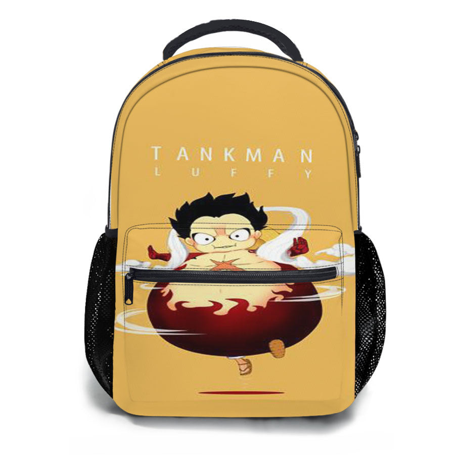 One Piece Tank Man Luffy School Backpacks