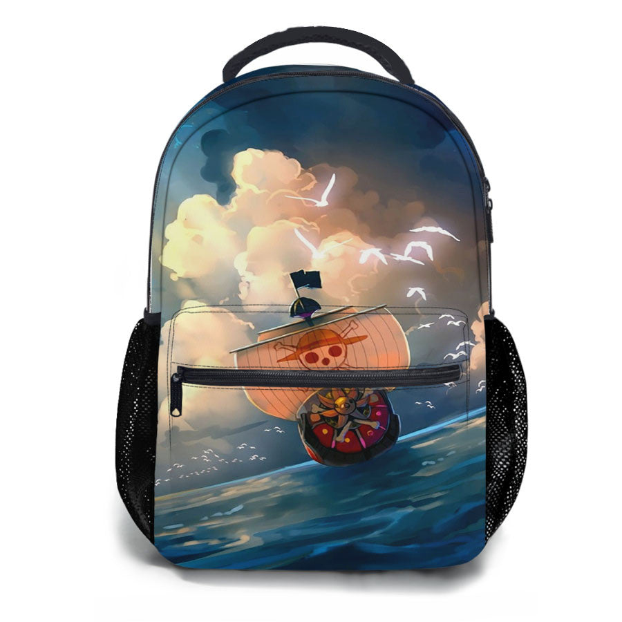 One Piece Thousand Sunny School Backpacks