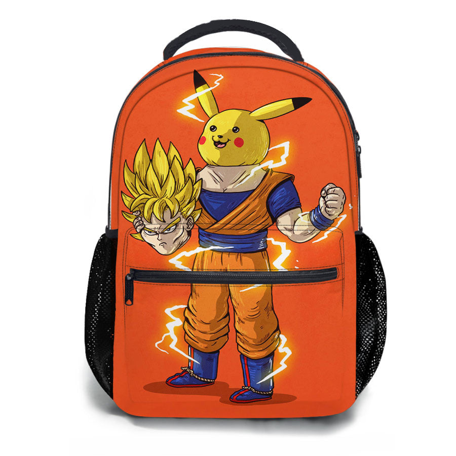 Pokemon X Dragon Balls School Backpacks
