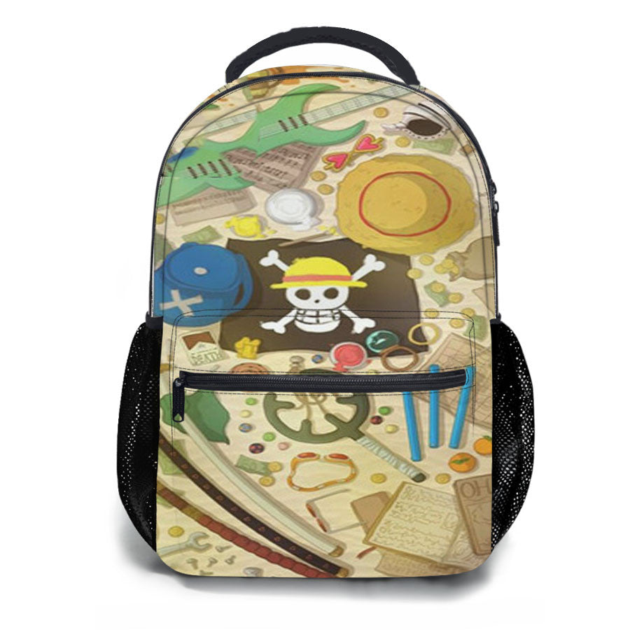 Wallpaper One Piece Fj0587 School Backpacks