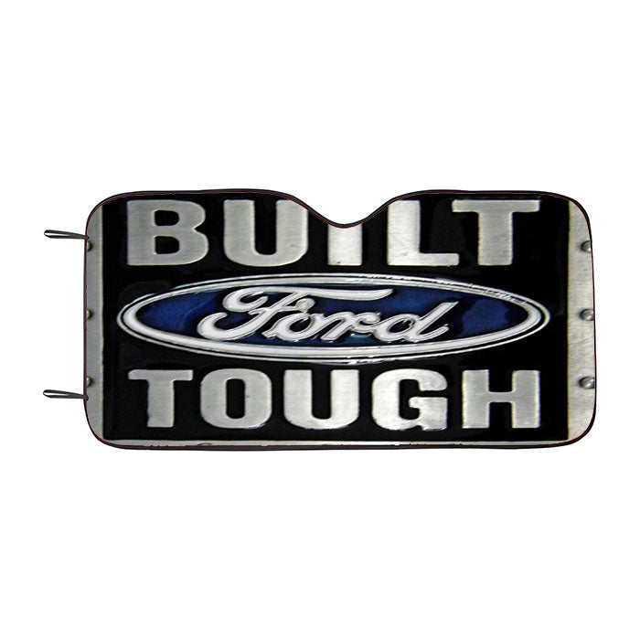 Built Ford Tough Diesel Car Auto Sun Shade Windshield Cover