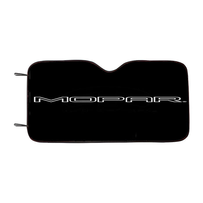 Mopar Text Car Auto Sun Shade Windshield Cover