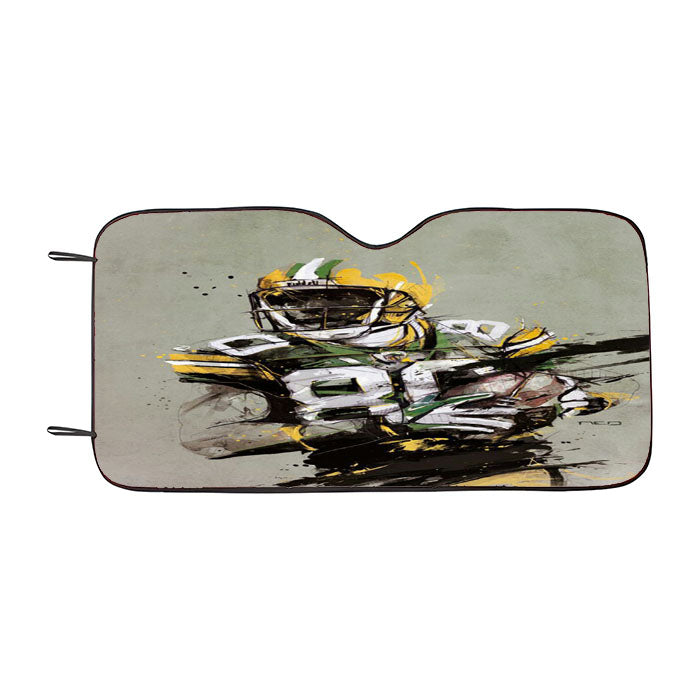 80 Nfl Football Car Auto Sun Shade Windshield Cover