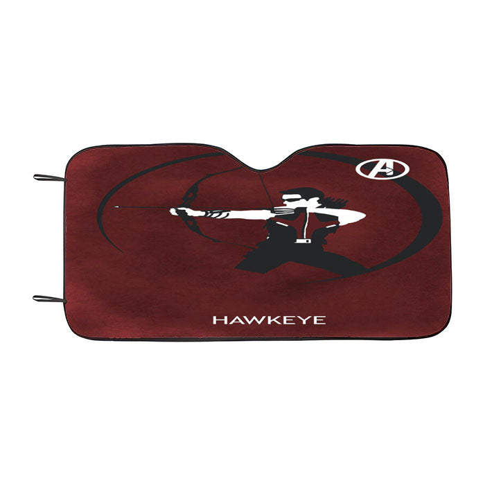 Avengers Marvel Hawkeye Car Auto Sun Shade Windshield Cover