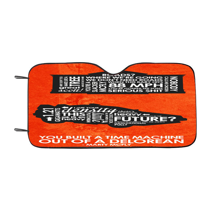 Back To The Future Quotes Car Auto Sun Shade Windshield Cover