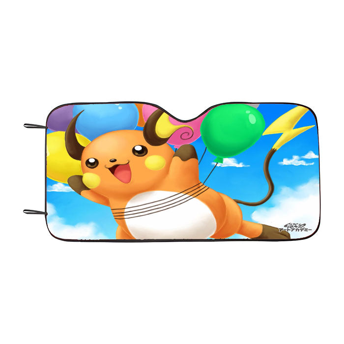 Balloon Pikachu Car Auto Sun Shade Windshield Cover