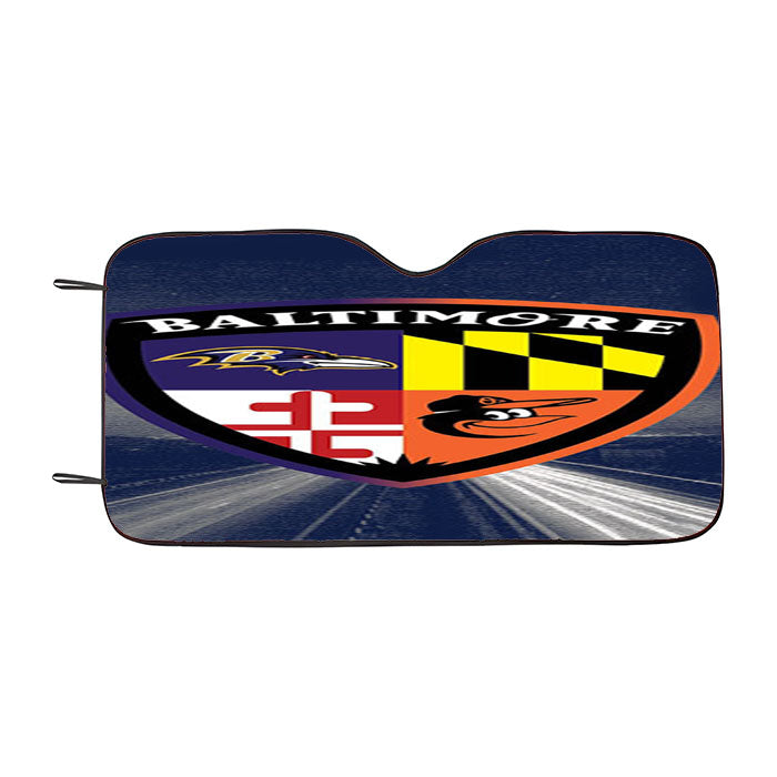 Baltimore Car Auto Sun Shade Windshield Cover